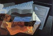 Juan Gris Bay-s landscape oil painting on canvas